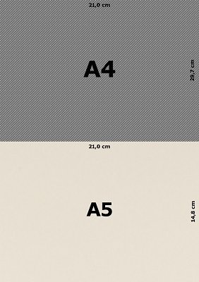 Papier A5 farbig - FSC® - 120g