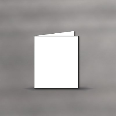 Briefbogen gefalzt (Trauerpost) 183x215mm - Fein gerändert 1mm