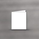 Briefbogen gefalzt (Trauerpost) 183x215mm - Grau...