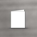 Briefbogen gefalzt (Trauerpost) 183x215mm - Grau gerändert 2mm