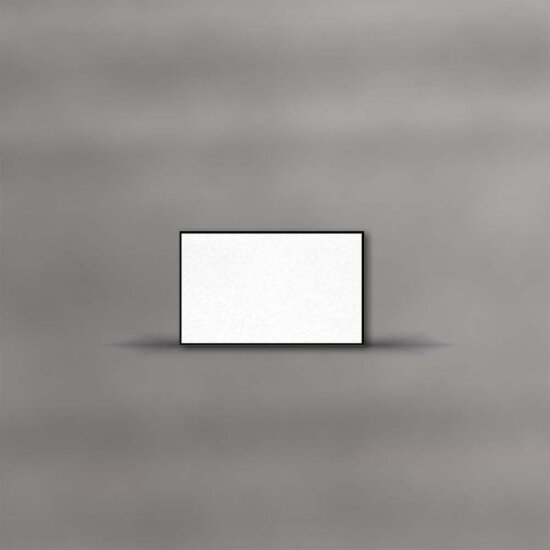 Trauerkarte gehämmert 99 x 160 mm - 2mm Fein gerändert
