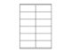 Etiketten 105,0x48,0 mm weiss - 12 Etiketten/Blatt