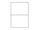 Etiketten 210,0x148,0 mm weiss - 2 Etiketten/Blatt