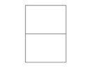 Etiketten 210,0x148,0 mm weiss - 2 Etiketten/Blatt