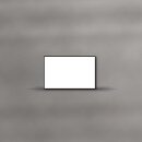 Trauerkarte einzeln 99 x 160 mm - 2 mm Fein gerändert