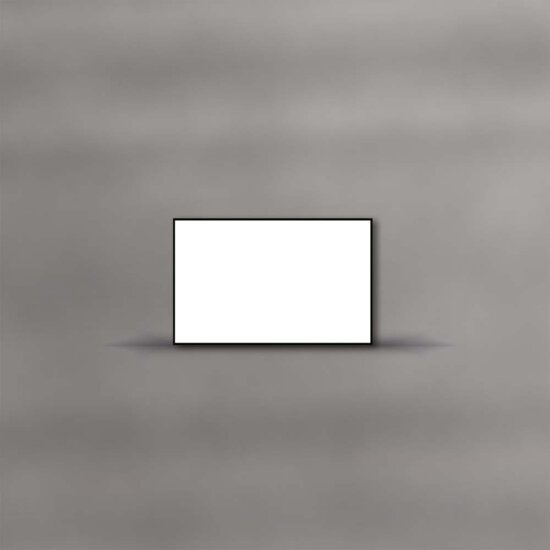 Trauerkarten einzeln 110 x 173 mm - 1 mm Fein gerändert