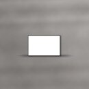 Briefkarten (Trauer Papier) 110x173mm - Serie Fein gerändert - weiss, halbmatt