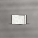 Trauerkarten querdoppelt Marmor 115 x 185 mm - 2 mm Fein...