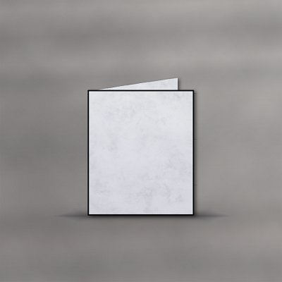 Briefbogen (Trauerpapier) 183x215mm weiss - Marmor weiss
