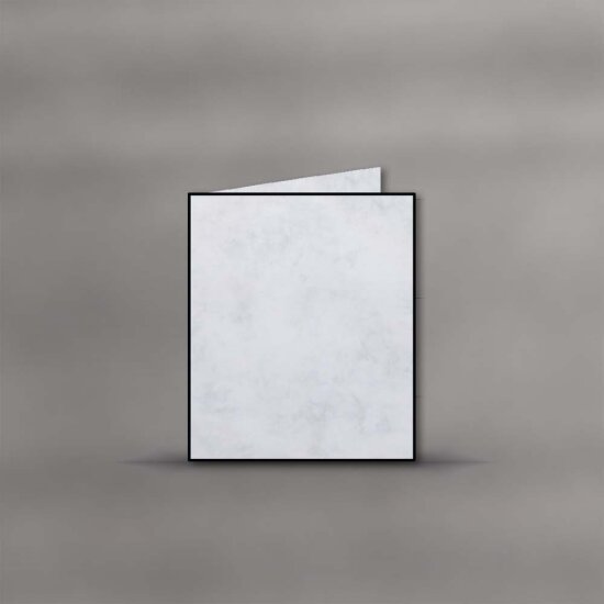 Trauerbogen Marmor Classic - 183 x 215 mm - weiss