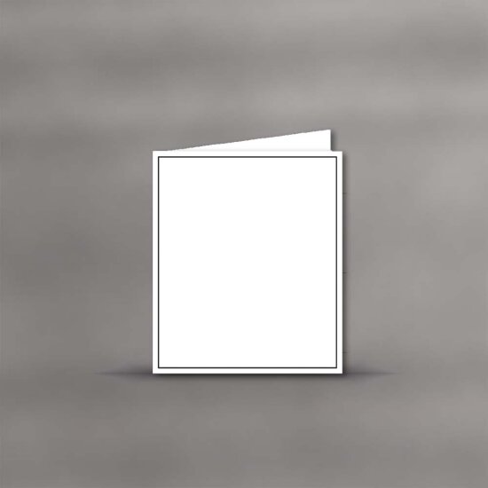 Trauerbogen 183 x 215 mm - Serie abgesetzter Rand