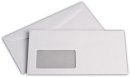 Kuvertierumschläge C6/5 weiss mit Fenster ISK 100g