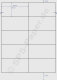 Perforiertes Papier DIN A4 - 100 x 52 mm weiss / 120g