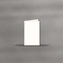 Trauerkarte hochdoppelt 185 x 115 mm - Feine Linie