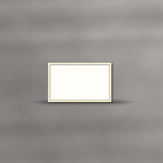 Trauerkarten einzeln 115 x 185 mm - Serie 2-farbiger Rand