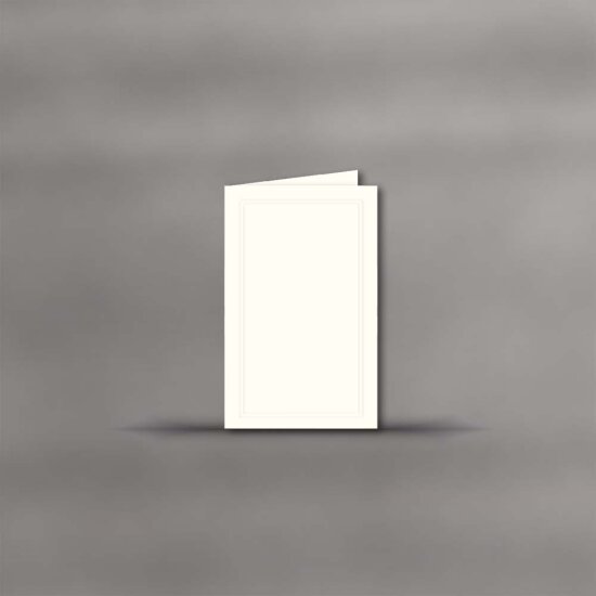 Trauerkarten hochdoppelt 185 x 115 mm mit...