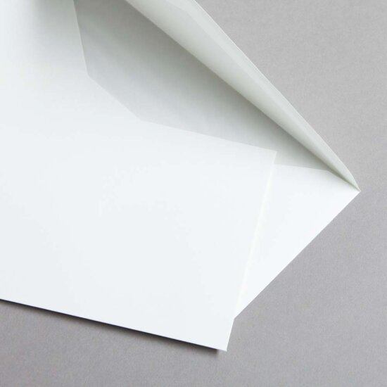 Briefumschläge DIN lang - leinen - spitze Klappe -...