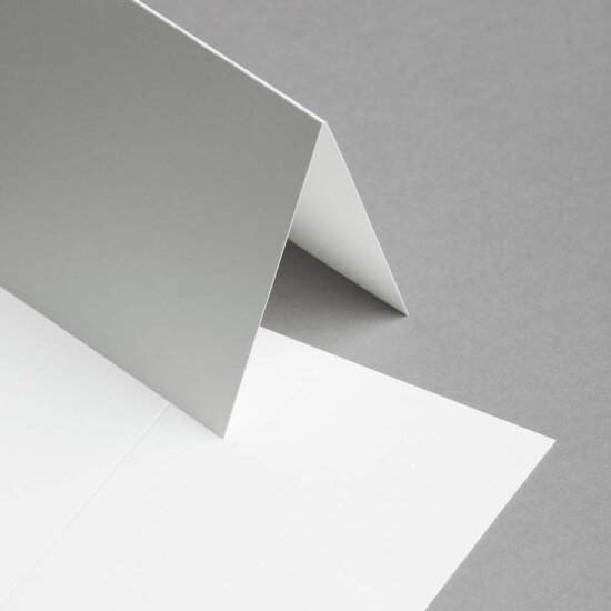 Karten DIN A6 - hochdoppelt - MAYSPIES® Opaline