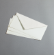 Briefumschlag DIN lang weiss leinen 250 Stück - Edelpost