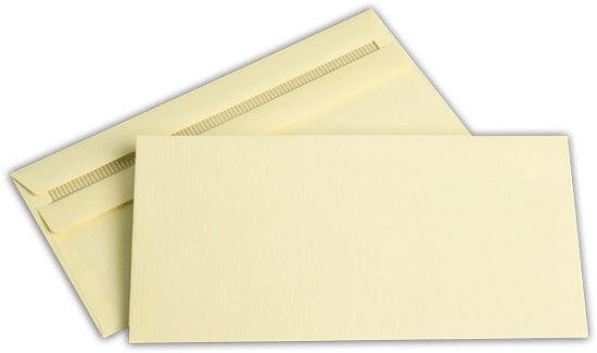 Briefumschläge DIN lang mit und ohne Fenster selbstklebend