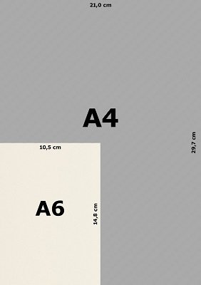 Papier A6 farbig - 120g