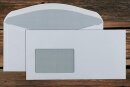 Kuvertierumschläge C6/5 114x229 mm mit Fenster weiss...