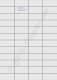 Papier A4 perforiert - 48 Etiketten 52,5x24,7mm - weiss & farbig