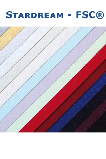 Papier mit beidseitigem Metalliceffekt - 12 Farben