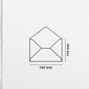 B&uuml;tten Briefumschl&auml;ge handgerissen DIN C6