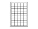 Etiketten 38,1x21,2 mm weiss - 65 Etiketten/Blatt