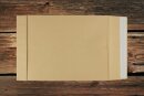 Faltentasche B4 250x353 mm ohne Fenster braun Falte 40 mm...