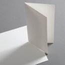 B&uuml;tten Karten handgerissen DIN lang - hochdoppelt