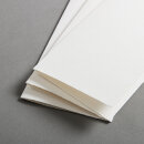 B&uuml;tten Karten handgerissen DIN lang - hochdoppelt