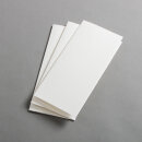 B&uuml;tten Karten handgerissen DIN lang - hochdoppelt