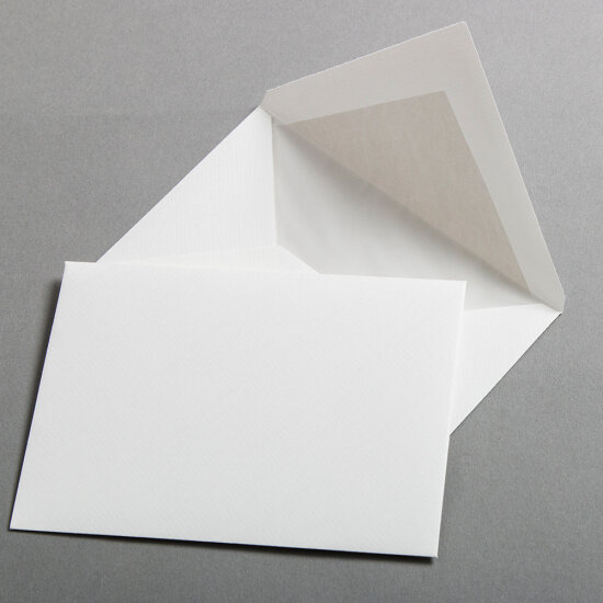 Bütten Briefumschläge handgerissen DIN C6 -...