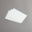 Echt Bütten Briefumschläge Diplomat 118x182 mm mit Futter grau