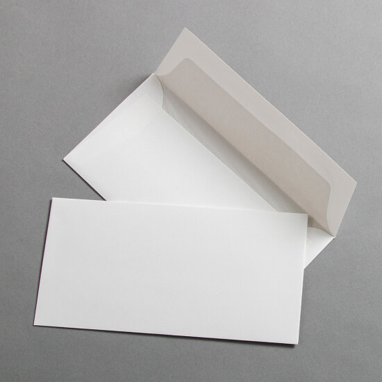 Bütten Briefumschläge handgerissen DIN lang -...