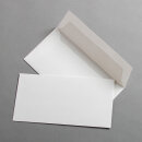 Bütten Briefumschläge handgerissen DIN lang -...