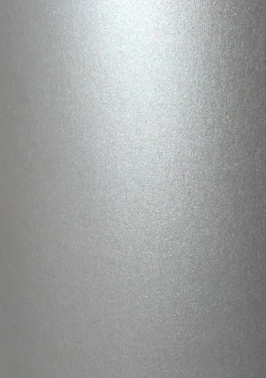 Papier mit beidseitigem Metallic-Effekt - A4 120g - silver