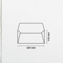 B&uuml;tten Briefumschl&auml;ge handgerissen DIN lang