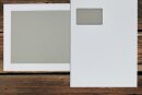 Papprückwandtaschen C4 229x324 mm mit Fenster...