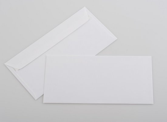 Briefumschlag DIN lang ohne Fenster haftklebend - Extra Plus feel