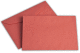 Kuvertierumschläge C6 (114 x 162 mm) ohne Fenster - Nassklebend, Rot (HKS 21), 75g/m²