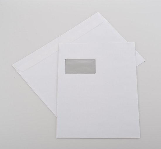Briefumschlag C4 mit Fenster - Lessebo Design® Smooth - FSC®