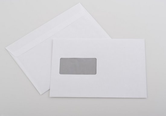 Briefumschlag C5 mit Fenster - Lessebo Design® Smooth - FSC®