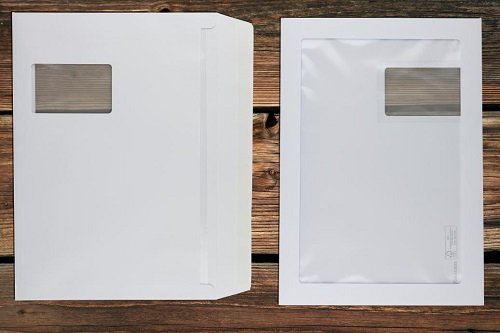 Briefumschläge C4 mit Panorama- & Adressfenster