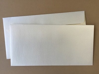 farbige Briefumschläge DIN lang ohne Fenster opal - Stardream (Metallic)