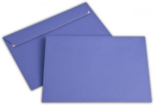 Briefumschlag C5 violett ohne Fenster - Elco Color