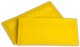 Transparente Briefumschläge DIN lang intensiv-gelb