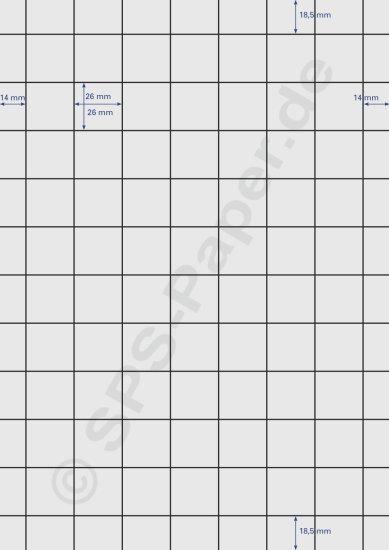 Papier A4 perforiert - Etiketten quadratisch 26x26mm - weiss & farbig